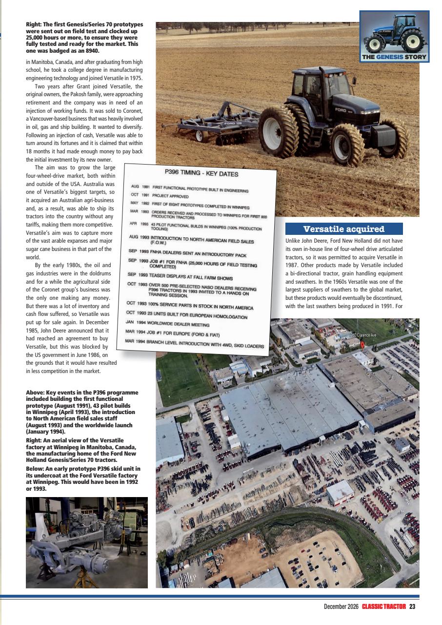 Classic Tractor Preview Pages