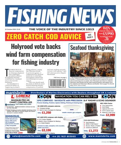 Fishing News issue 22nd October 2026