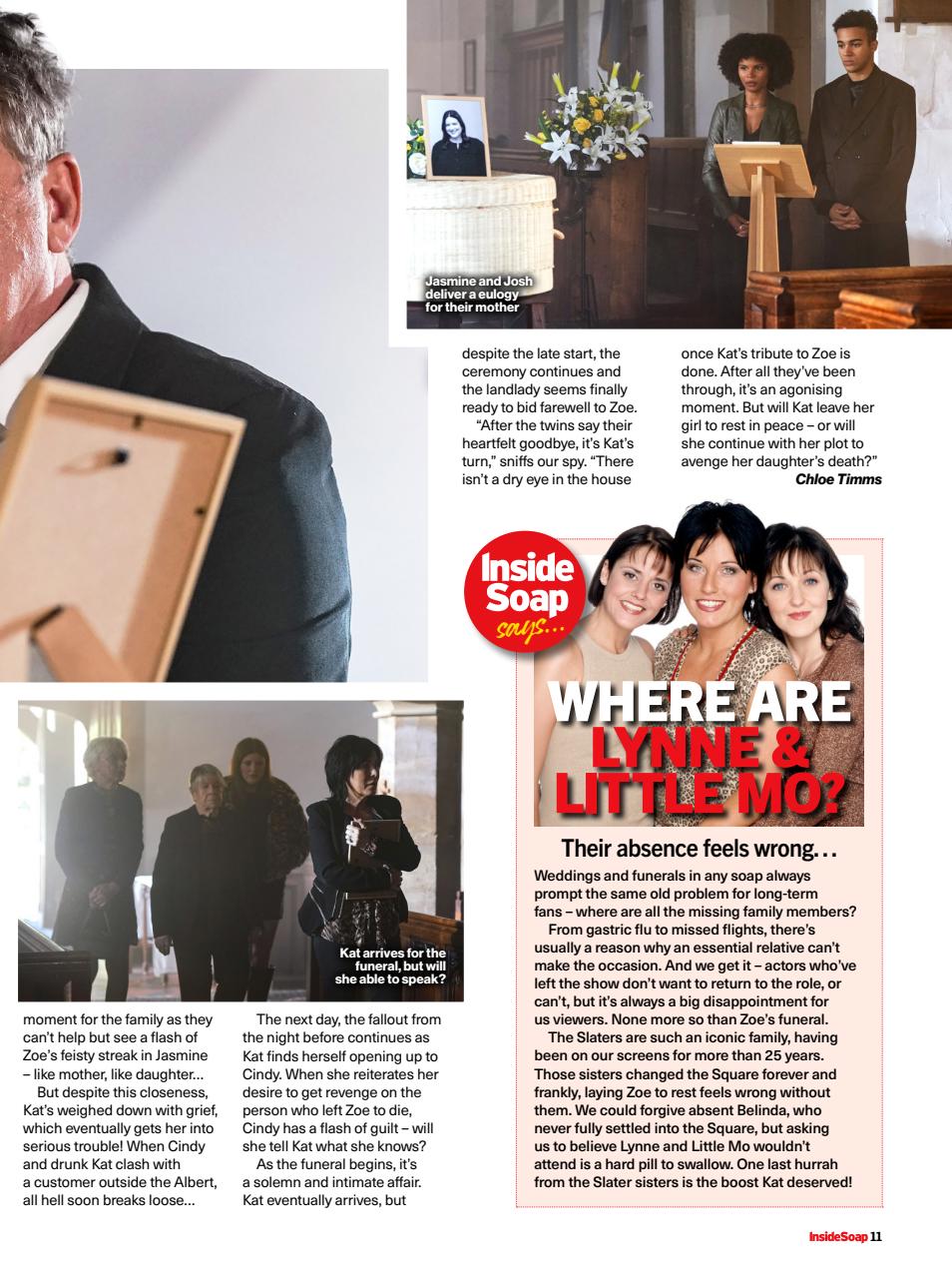 Inside Soap Preview Pages