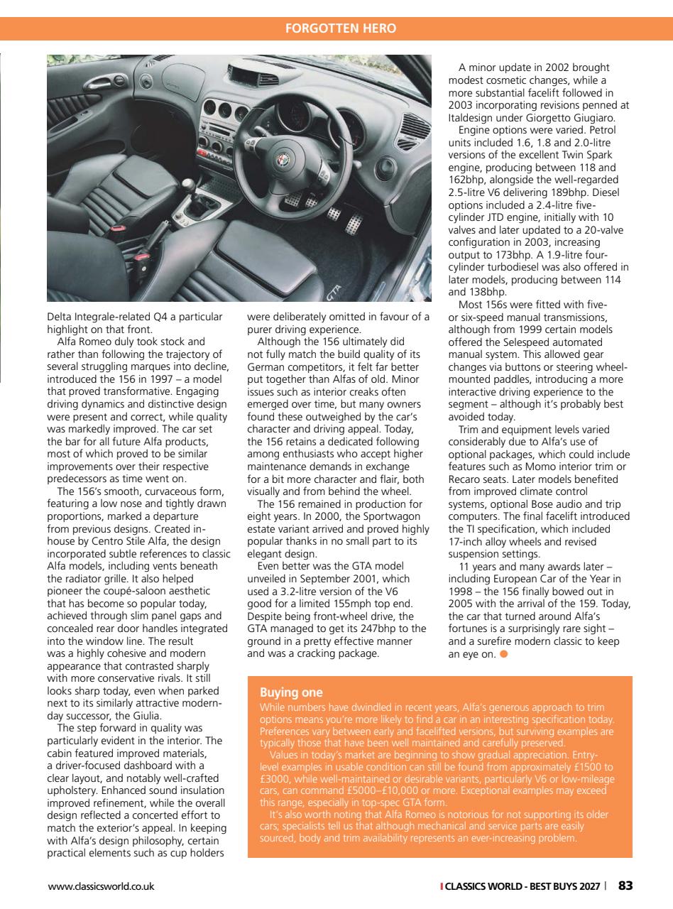 Classics World Preview Pages