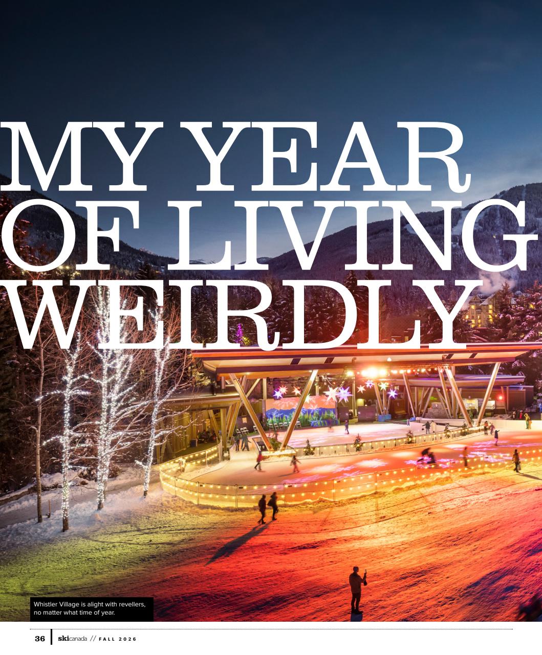 Ski Canada Preview Pages