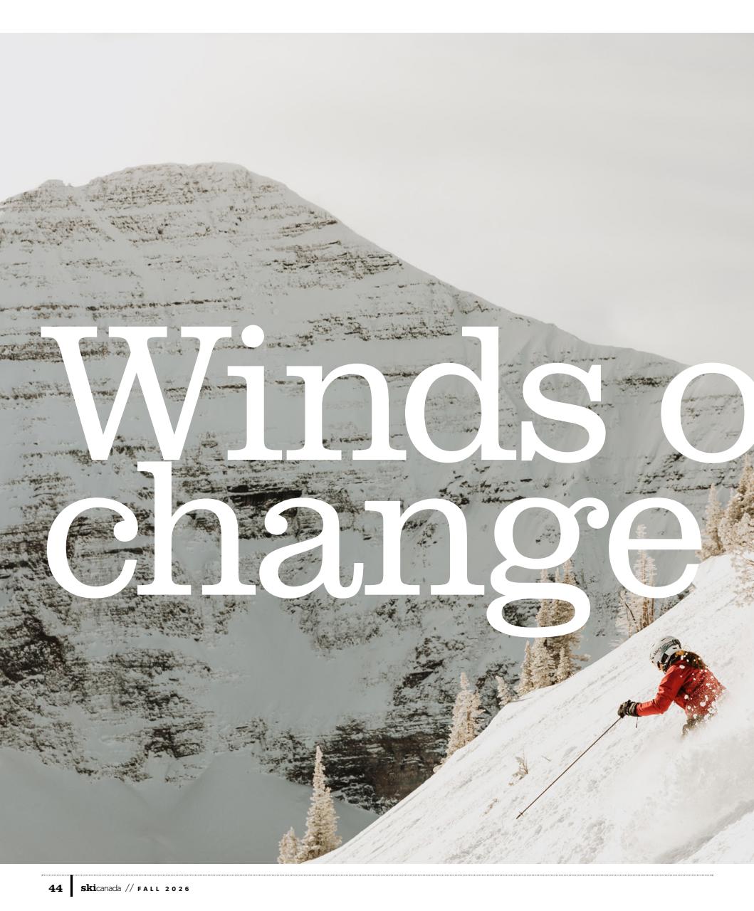 Ski Canada Preview Pages