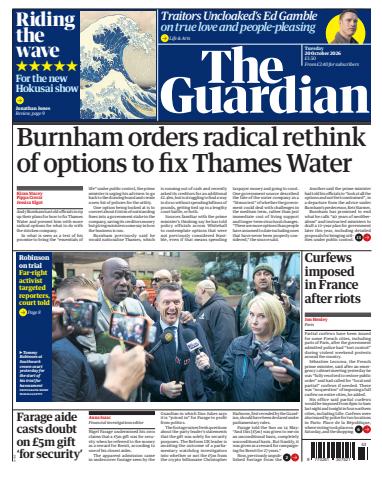 The Guardian Newspaper issue Tuesday, 20 October 2026