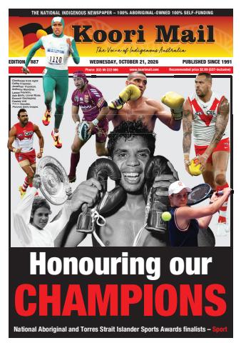 Koori Mail issue October 21 2026