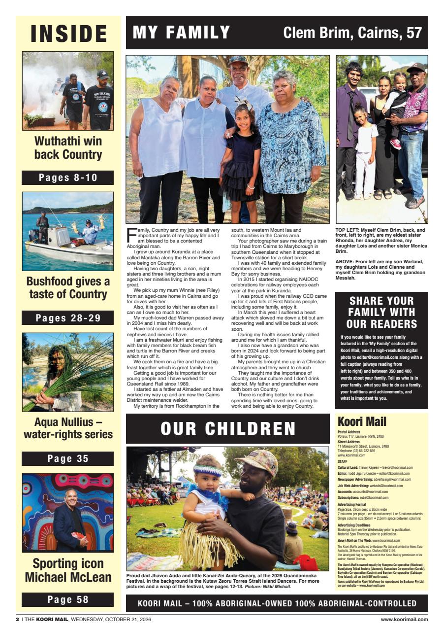 Koori Mail Preview Pages
