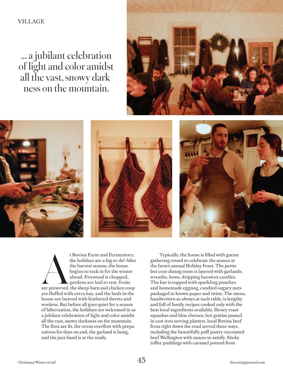 The Cottage Journal Preview Pages