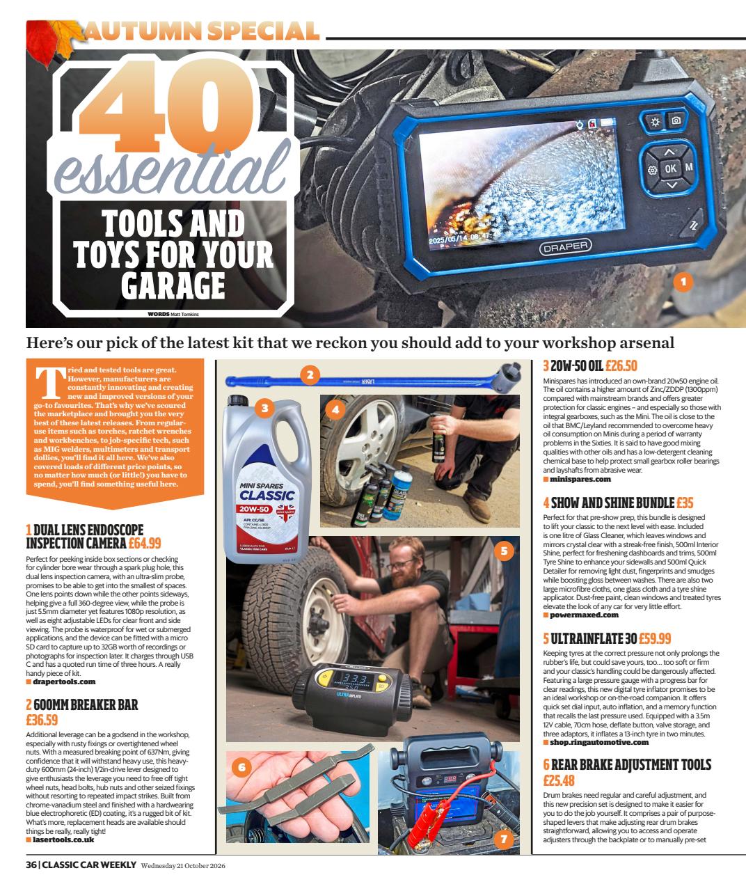 Classic Car Weekly Preview Pages