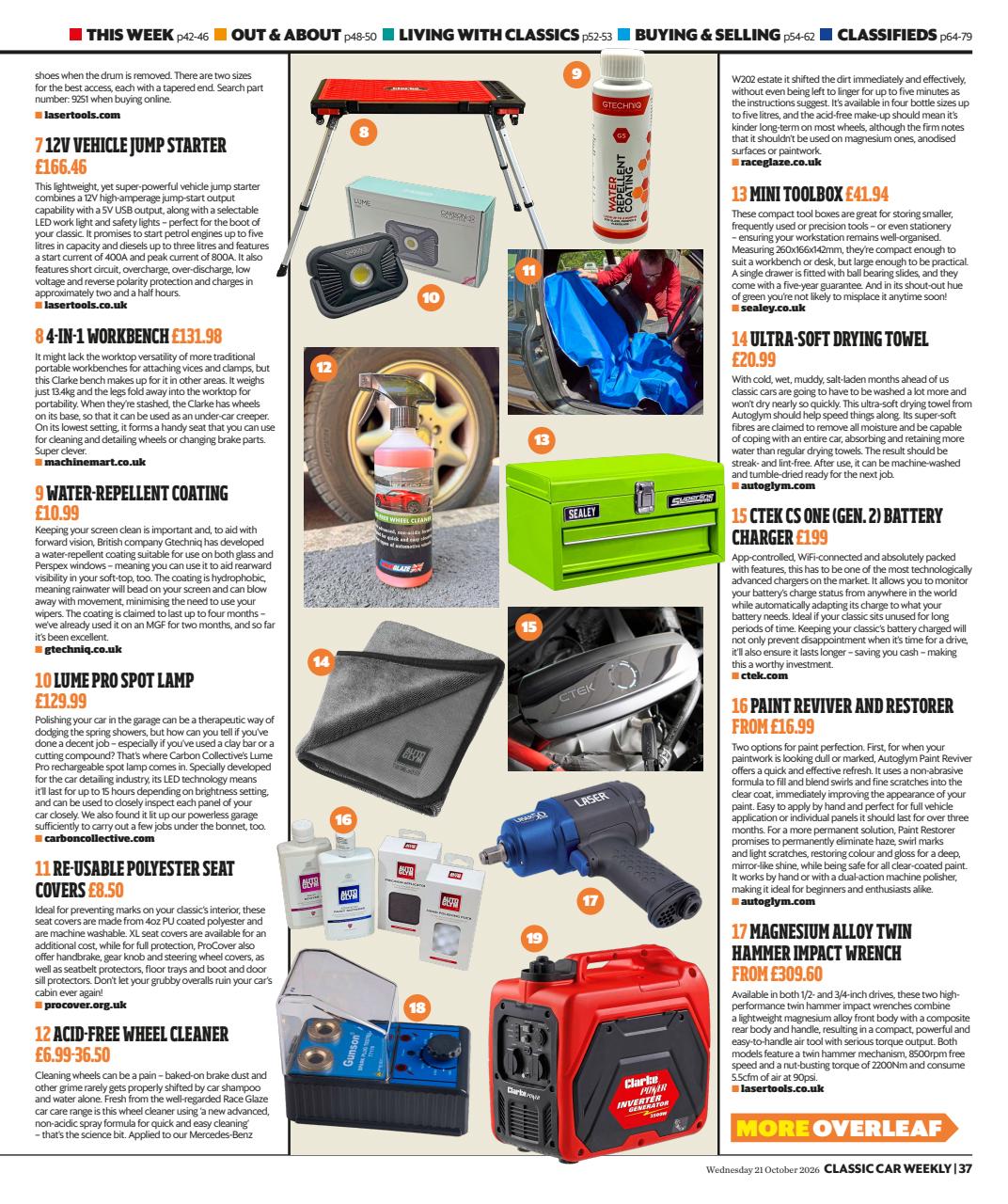 Classic Car Weekly Preview Pages