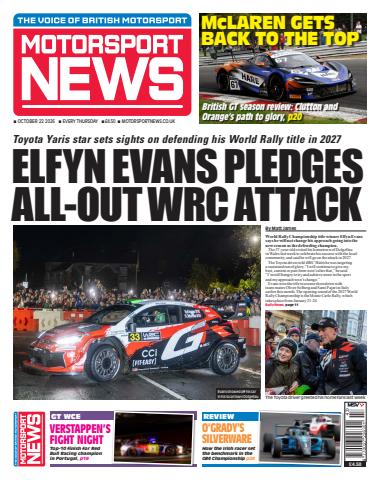 Motorsport News issue 22nd October 2026