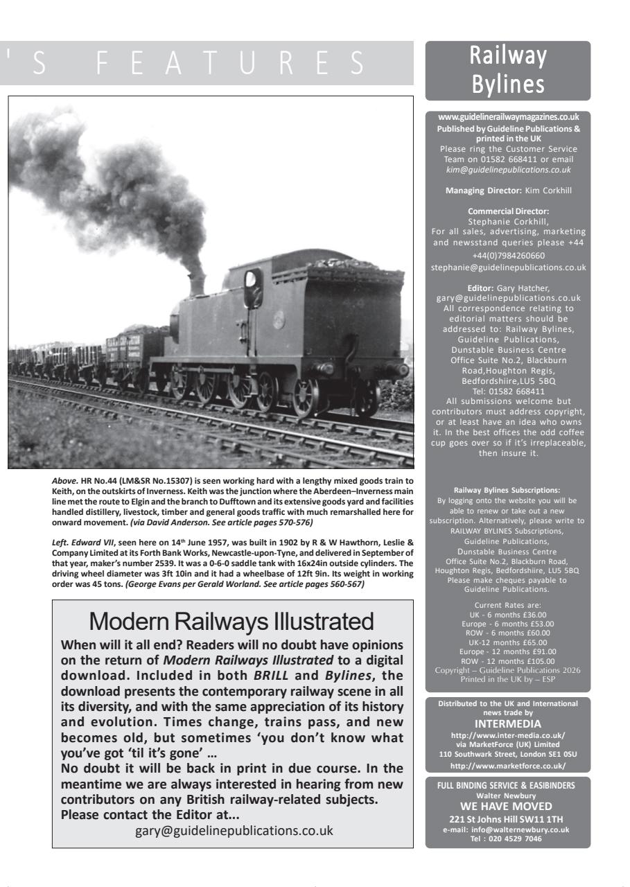 Railway Bylines Preview Pages