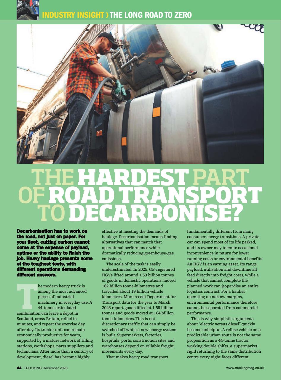 Trucking Magazine Preview Pages