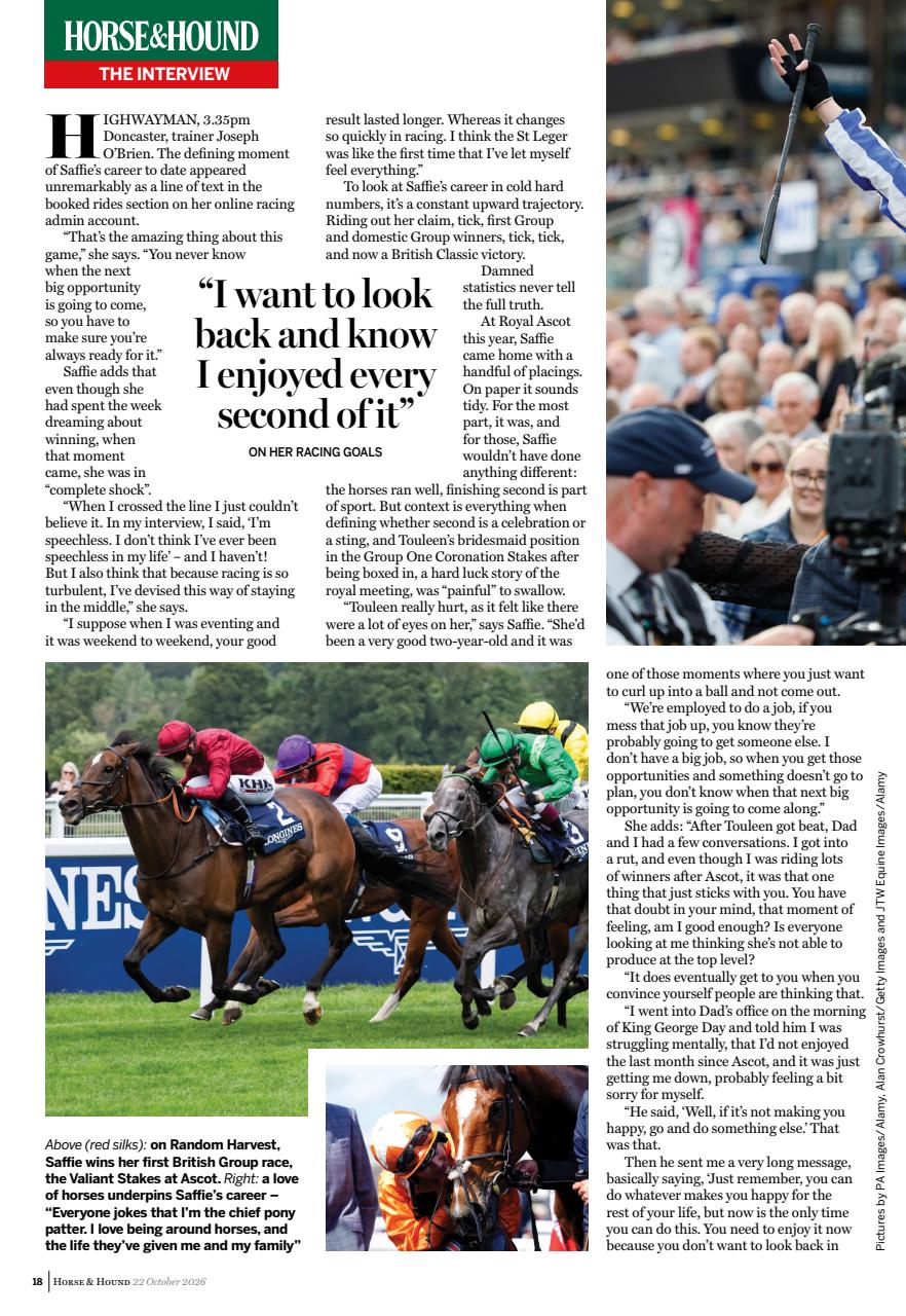 Horse & Hound Preview Pages