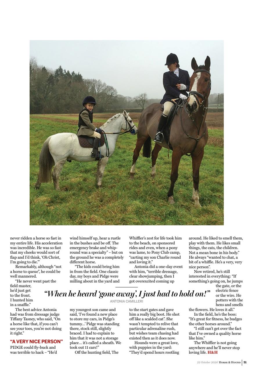 Horse & Hound Preview Pages
