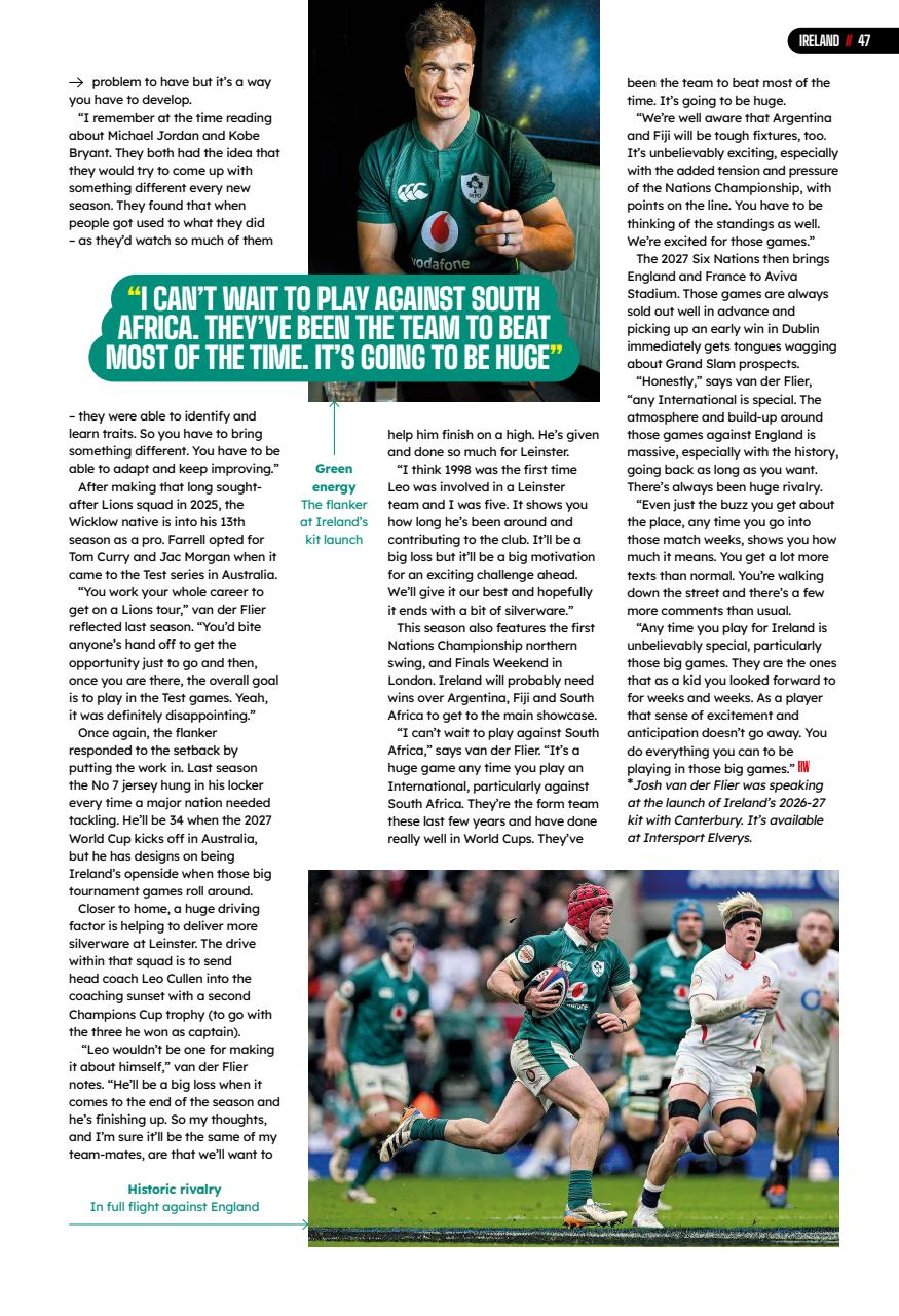 Rugby World Preview Pages