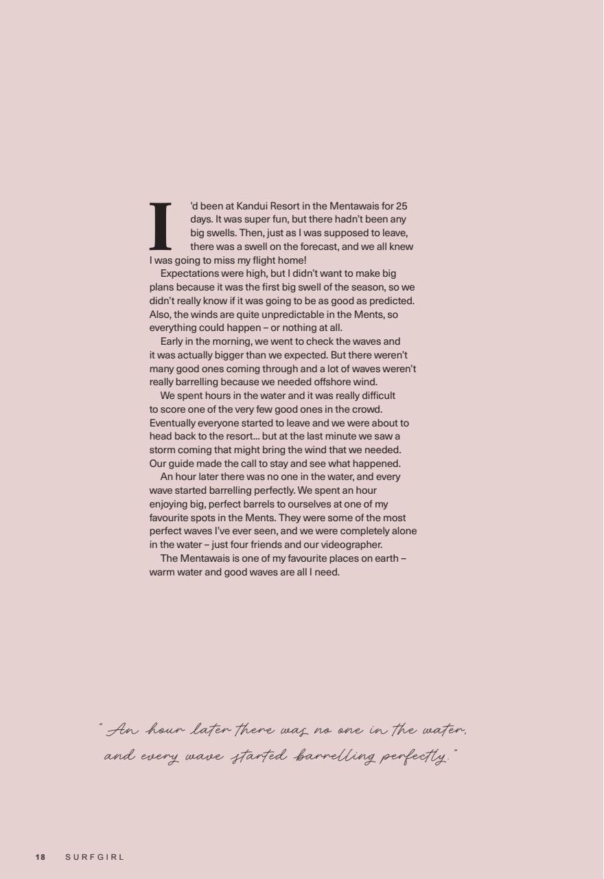 SurfGirl Magazine Preview Pages