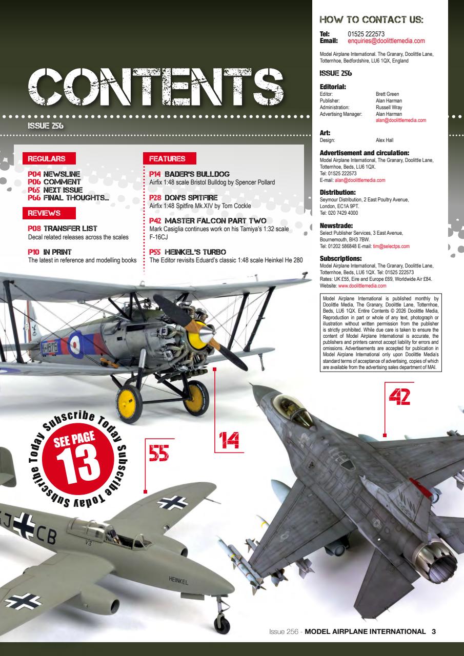 Model Airplane International Preview Pages