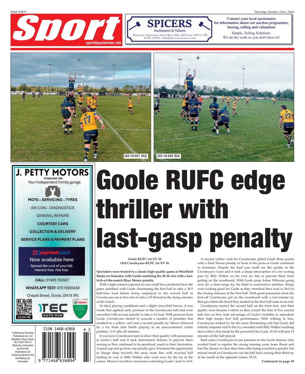 Goole Times Preview Pages