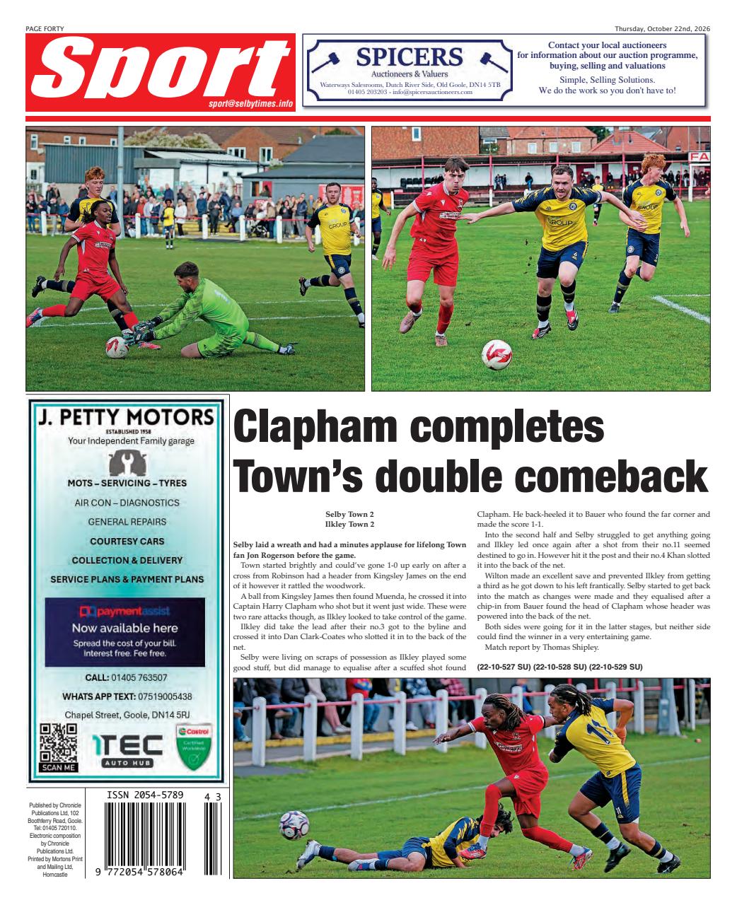 Selby Times Preview Pages