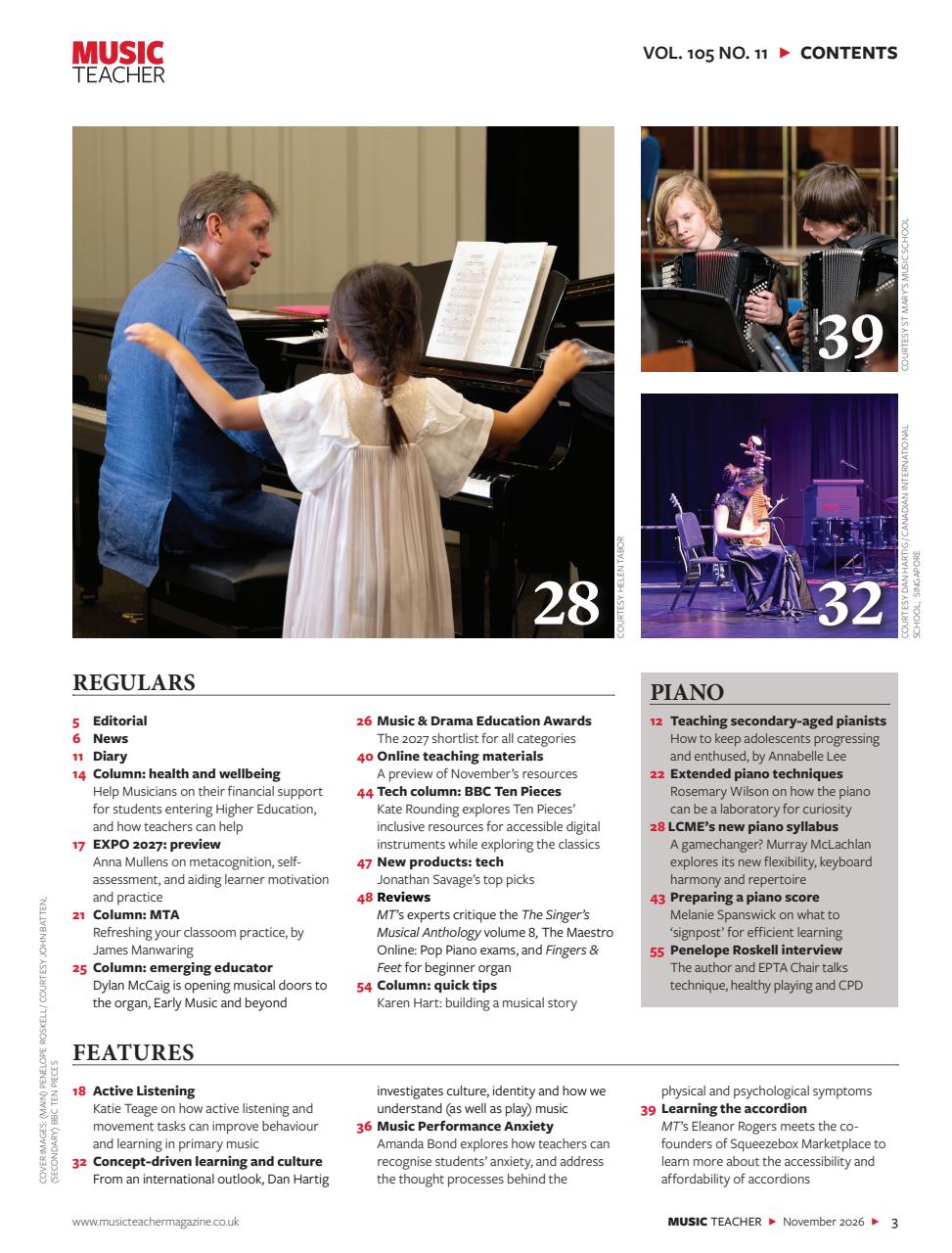Music Teacher Preview Pages