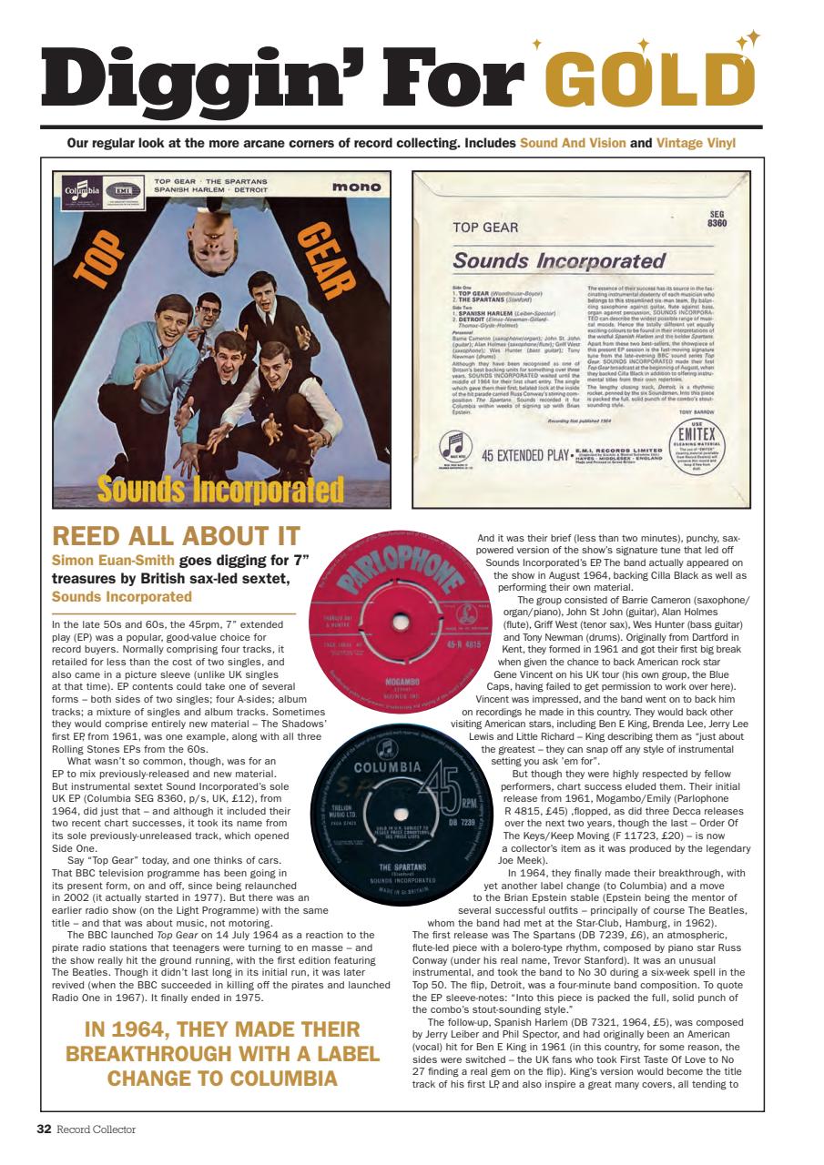 Record Collector Preview Pages