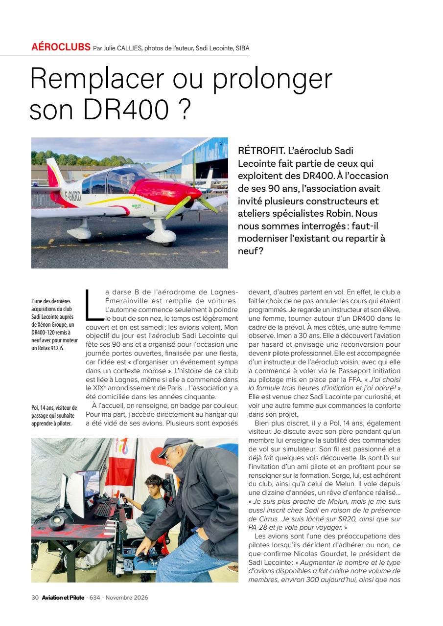 Aviation et Pilote Preview Pages