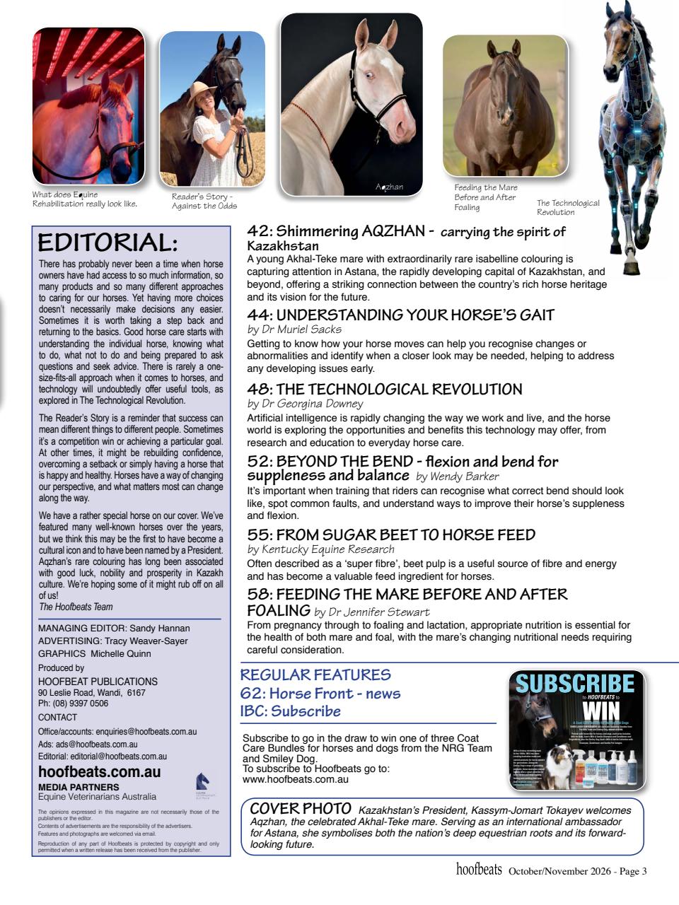 Hoofbeats Preview Pages