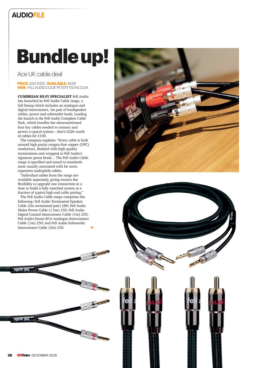 Hi-Fi Choice Preview Pages