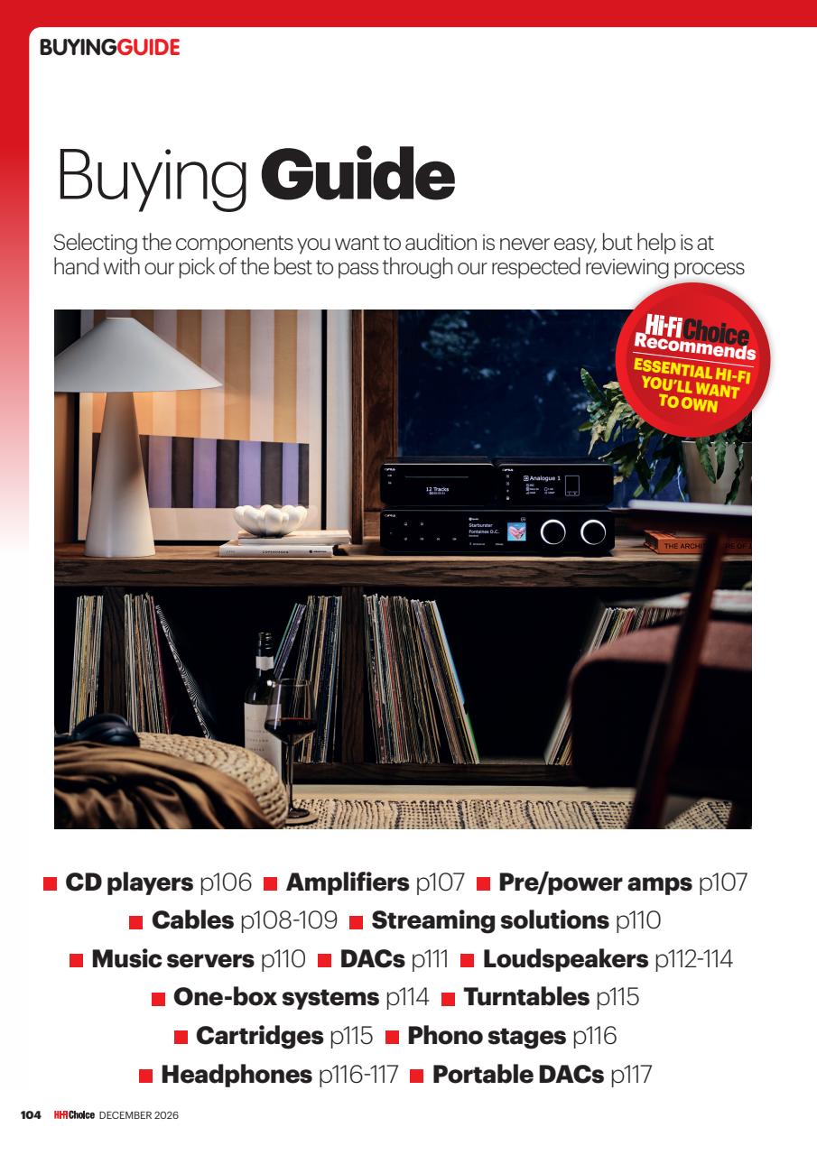 Hi-Fi Choice Preview Pages