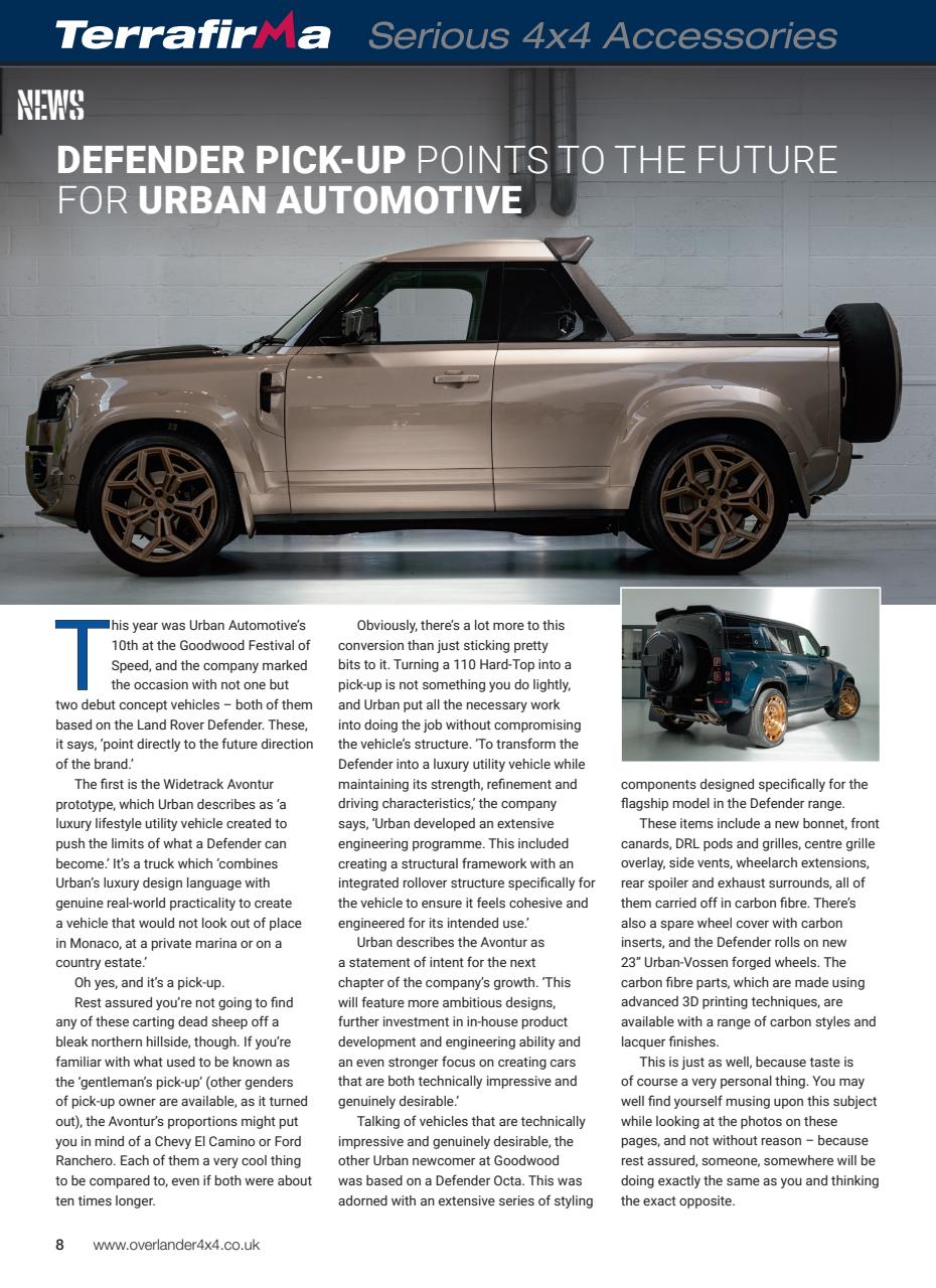 Overlander 4X4 Preview Pages