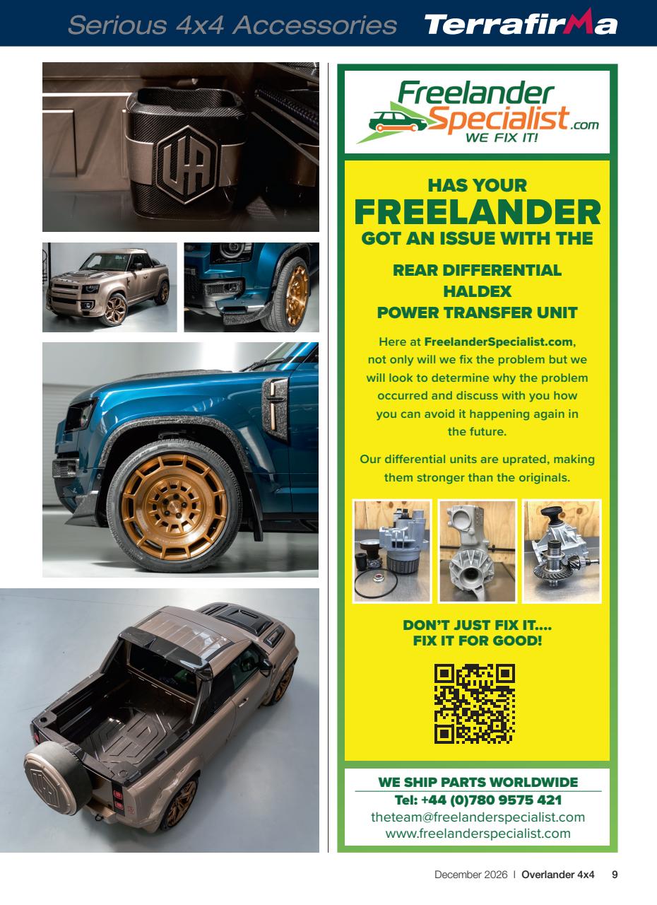 Overlander 4X4 Preview Pages