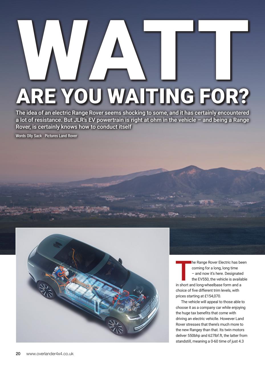Overlander 4X4 Preview Pages