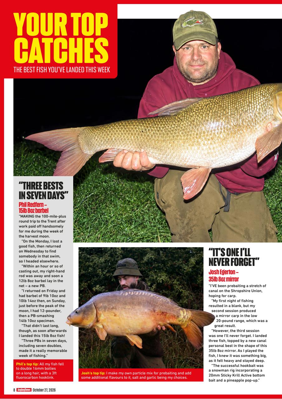 Angling Times Preview Pages
