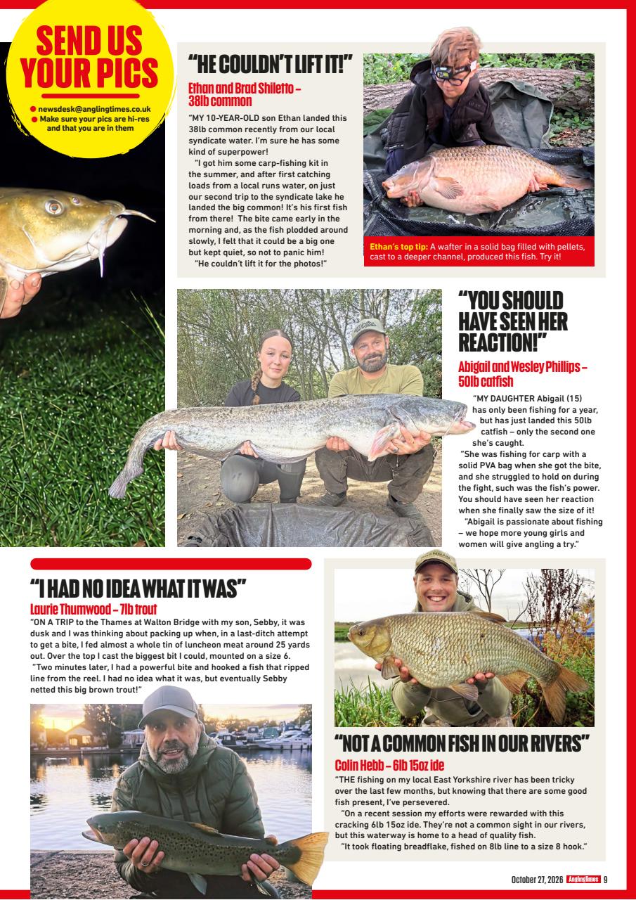 Angling Times Preview Pages