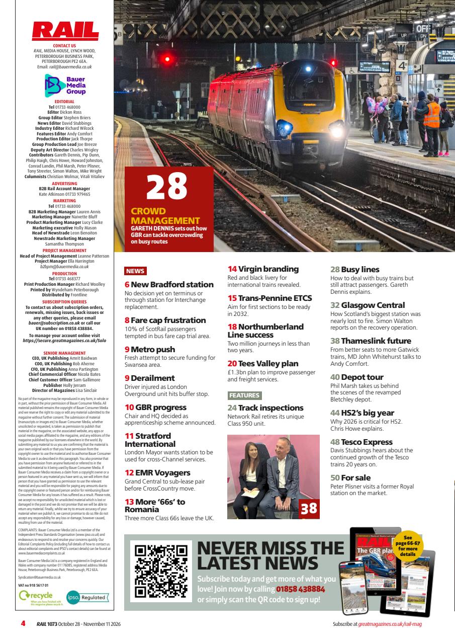 Rail Preview Pages