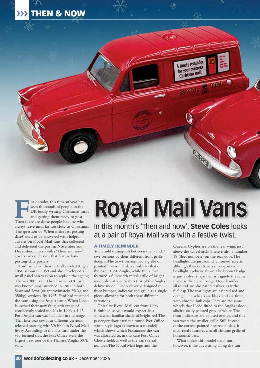 Diecast Collector Preview Pages