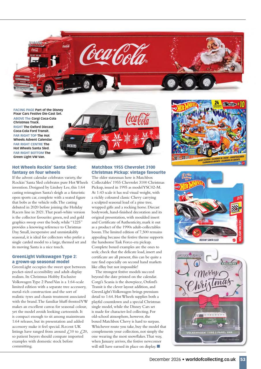 Diecast Collector Preview Pages