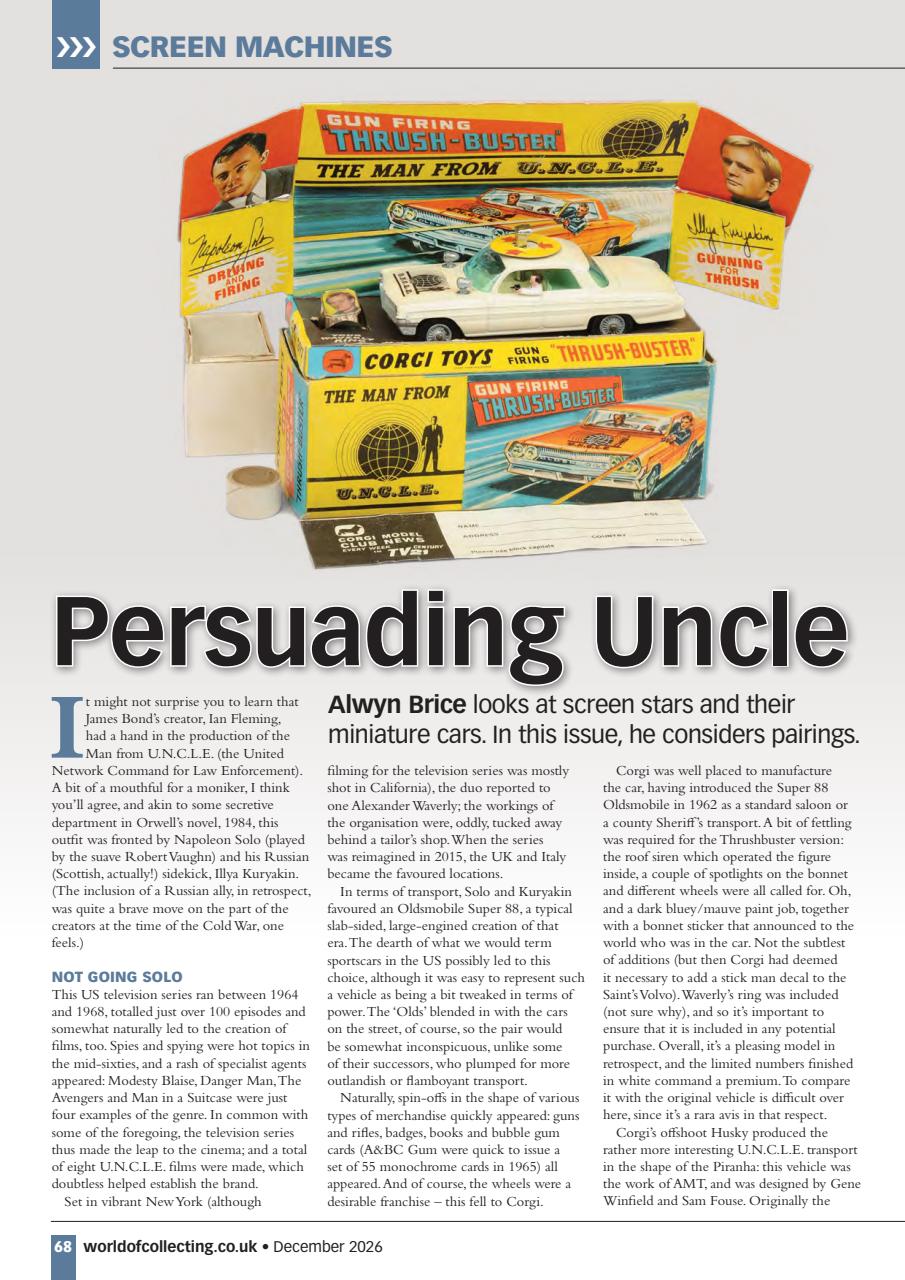 Diecast Collector Preview Pages