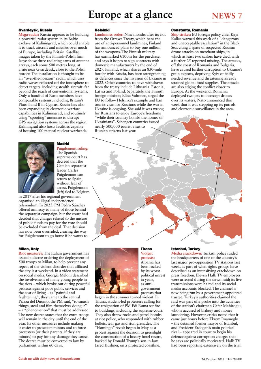 The Week Preview Pages