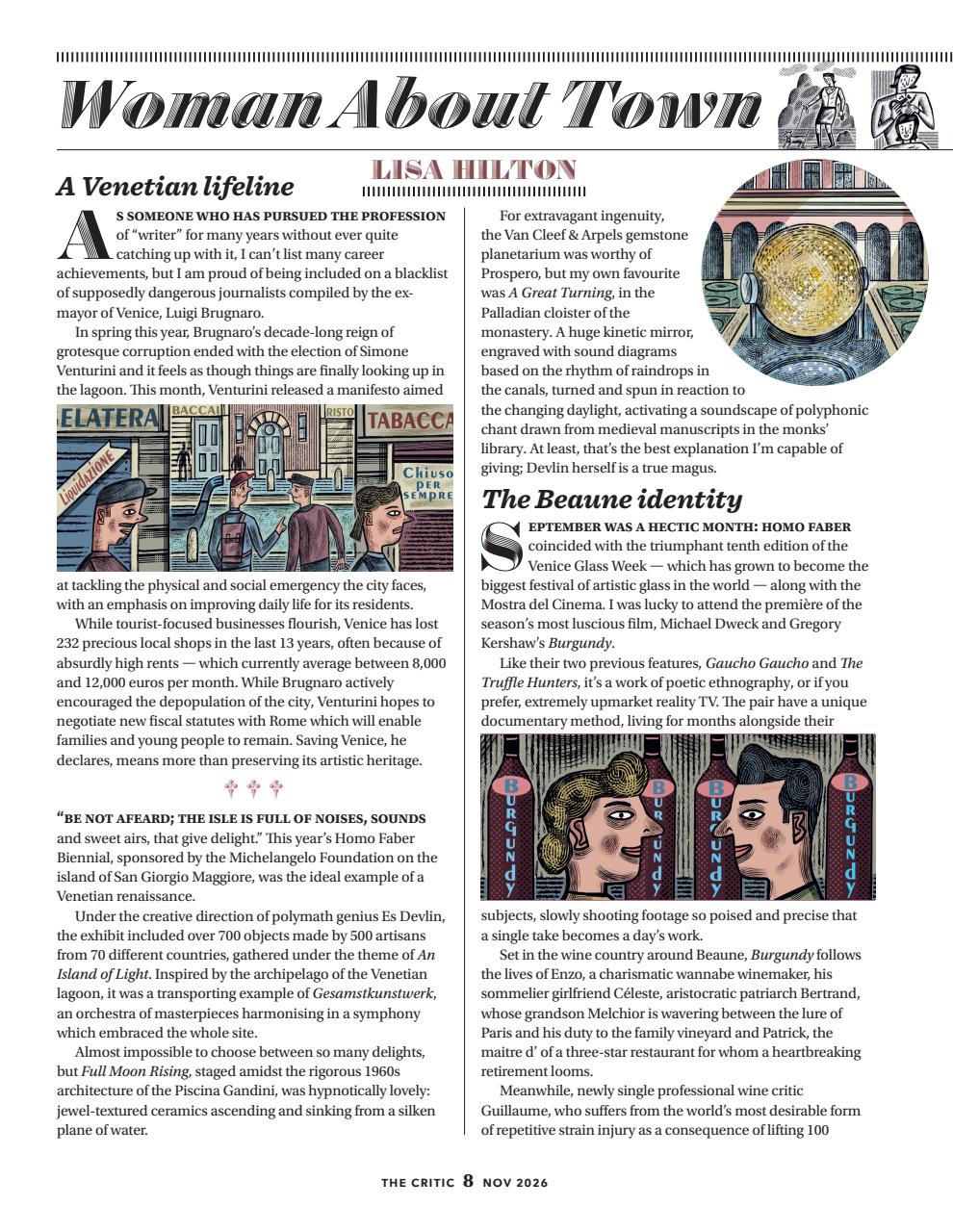 The Critic Preview Pages