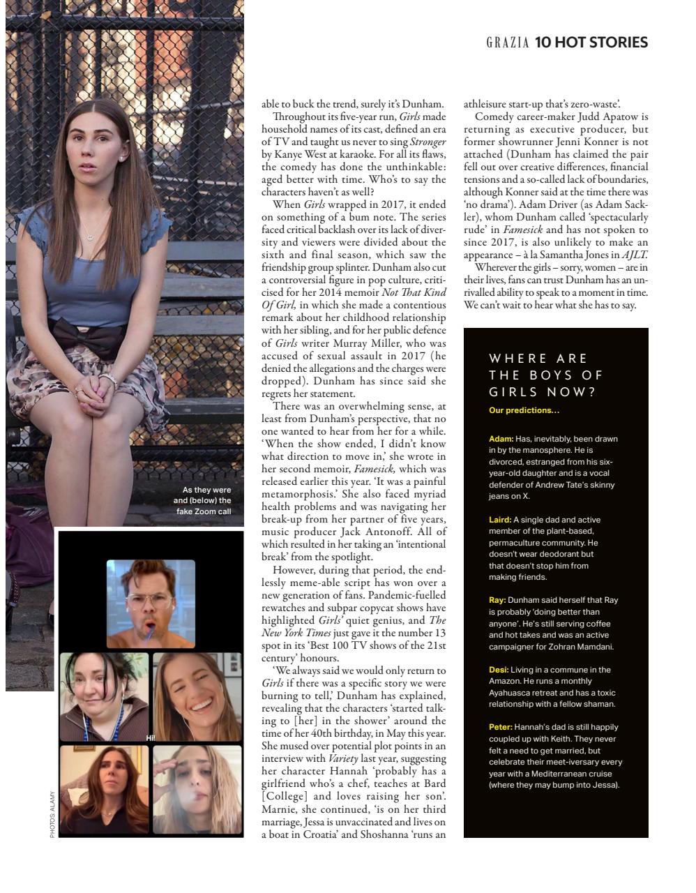 Grazia Preview Pages