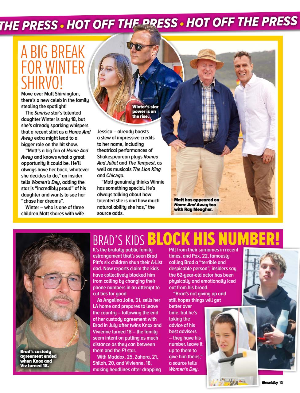 Woman's Day Australia Preview Pages