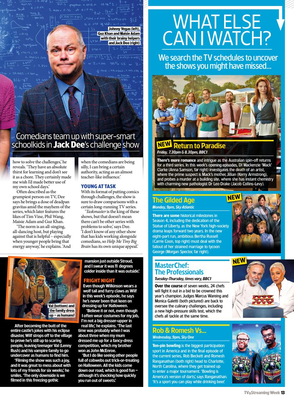TV & Streaming Week Preview Pages