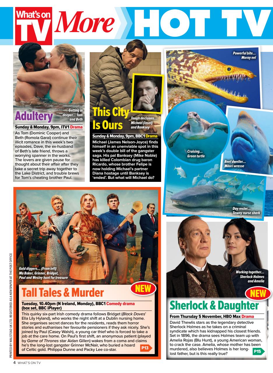 What's on TV Preview Pages