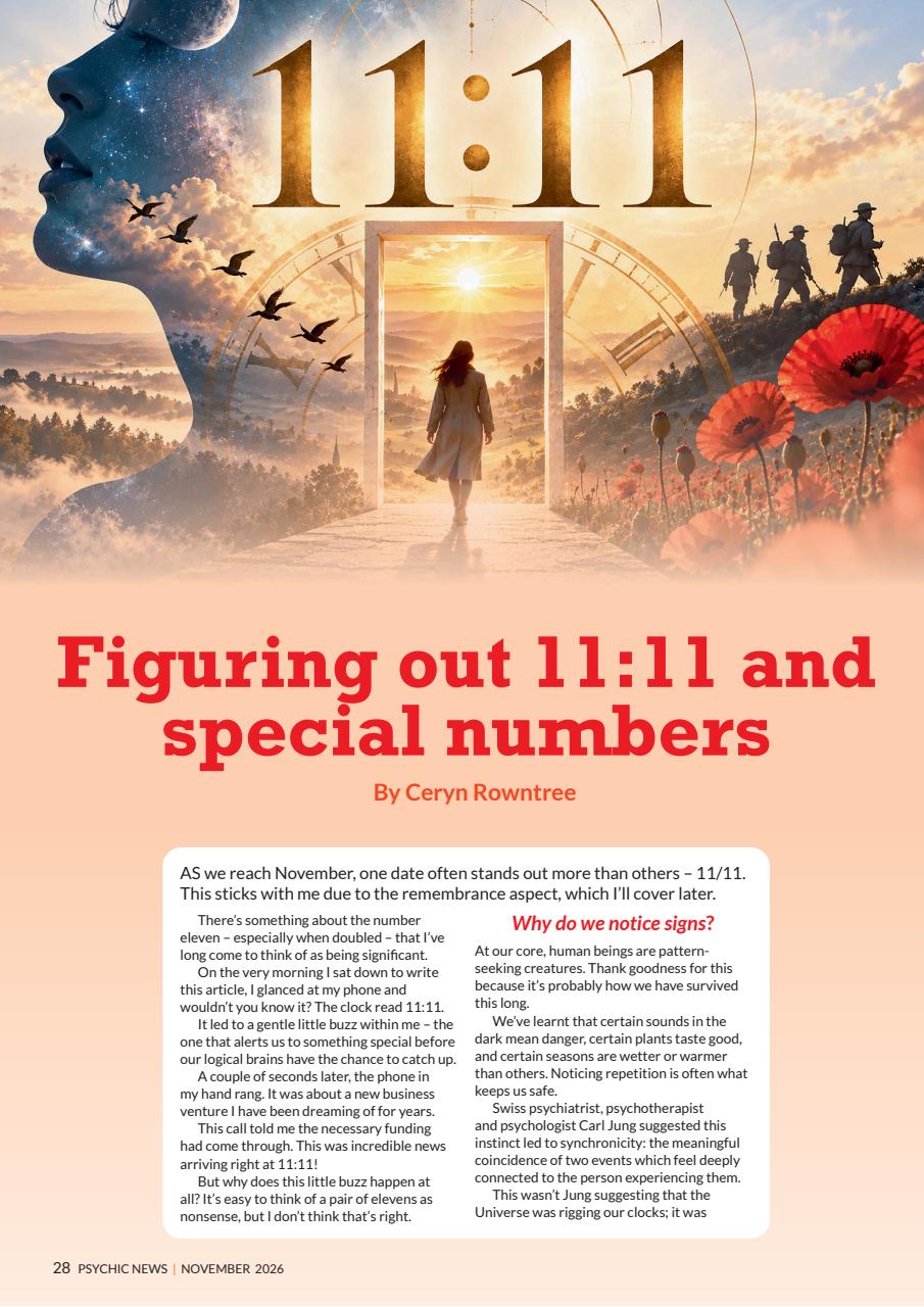 Psychic News Preview Pages