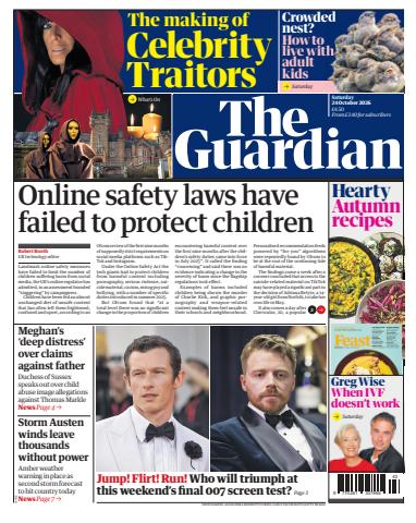 The Guardian Newspaper issue Saturday, 24 October 2026