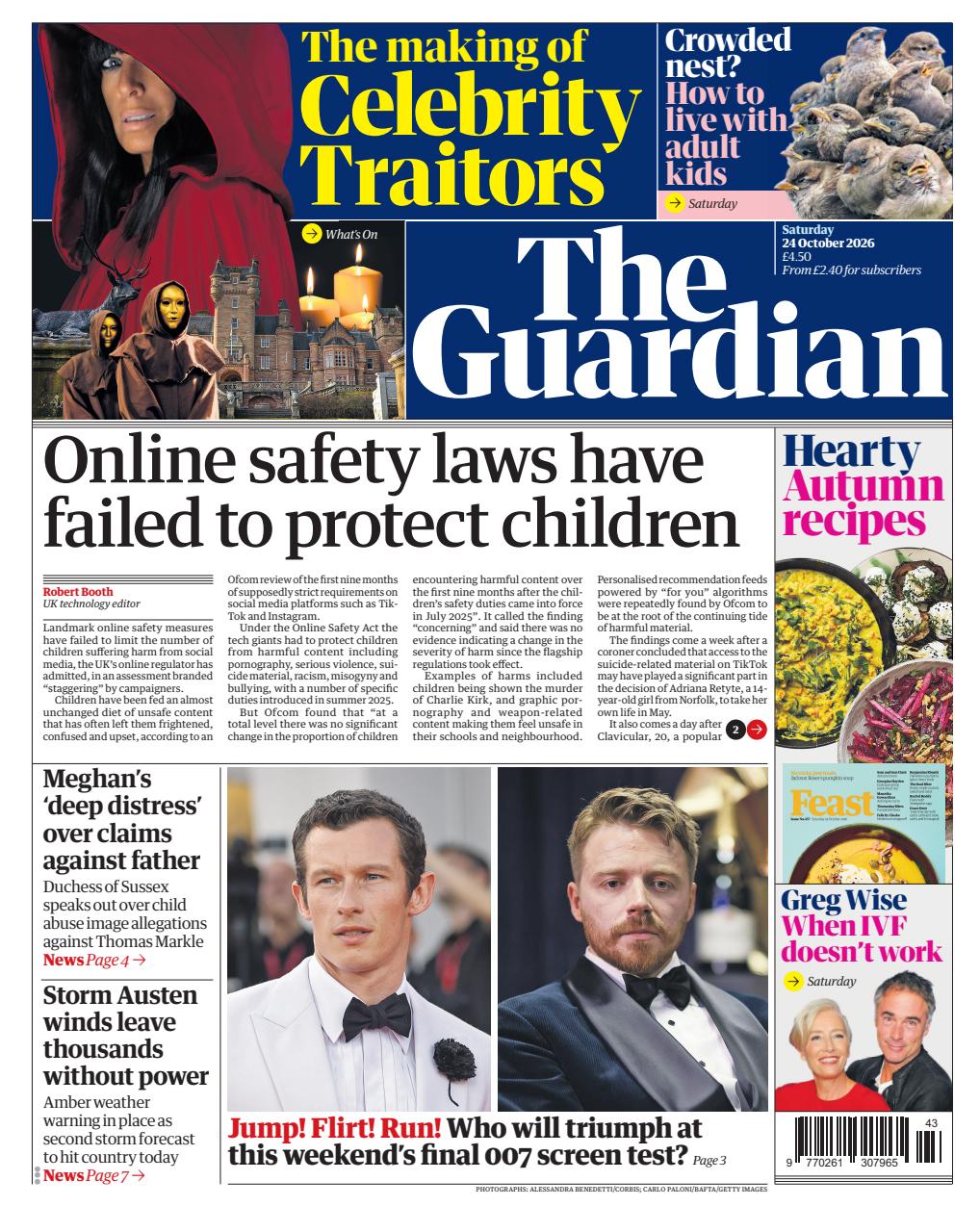 The Guardian Newspaper Preview Pages