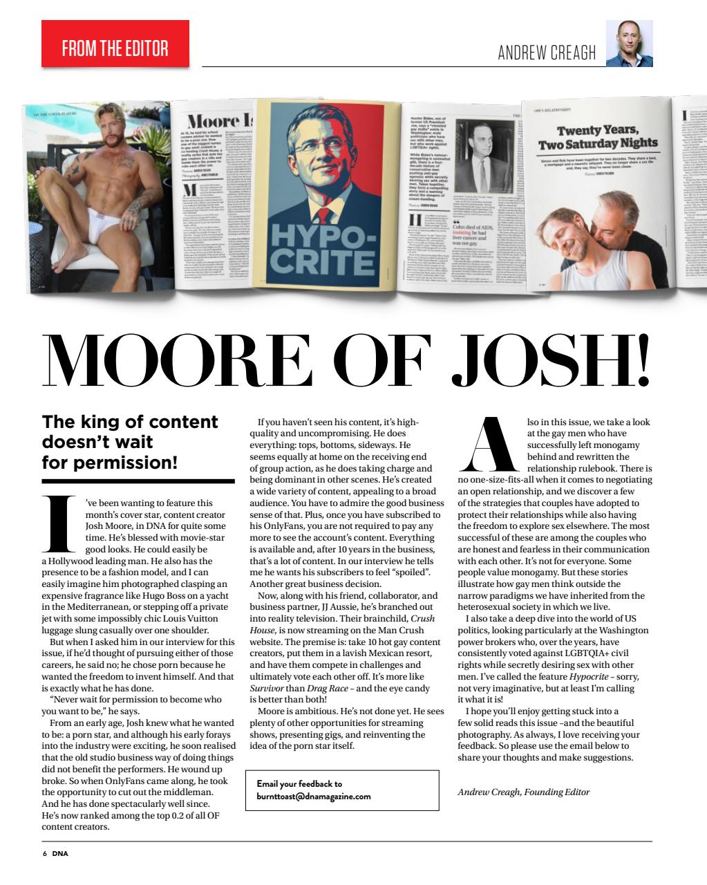 DNA Magazine Preview Pages