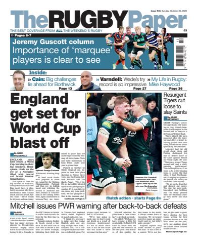 The Rugby Paper issue 25-Oct-2026