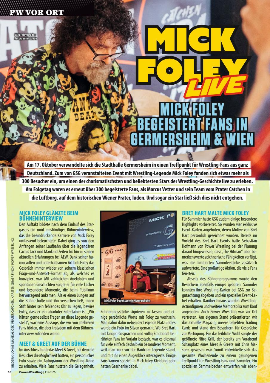 Power-Wrestling Preview Pages