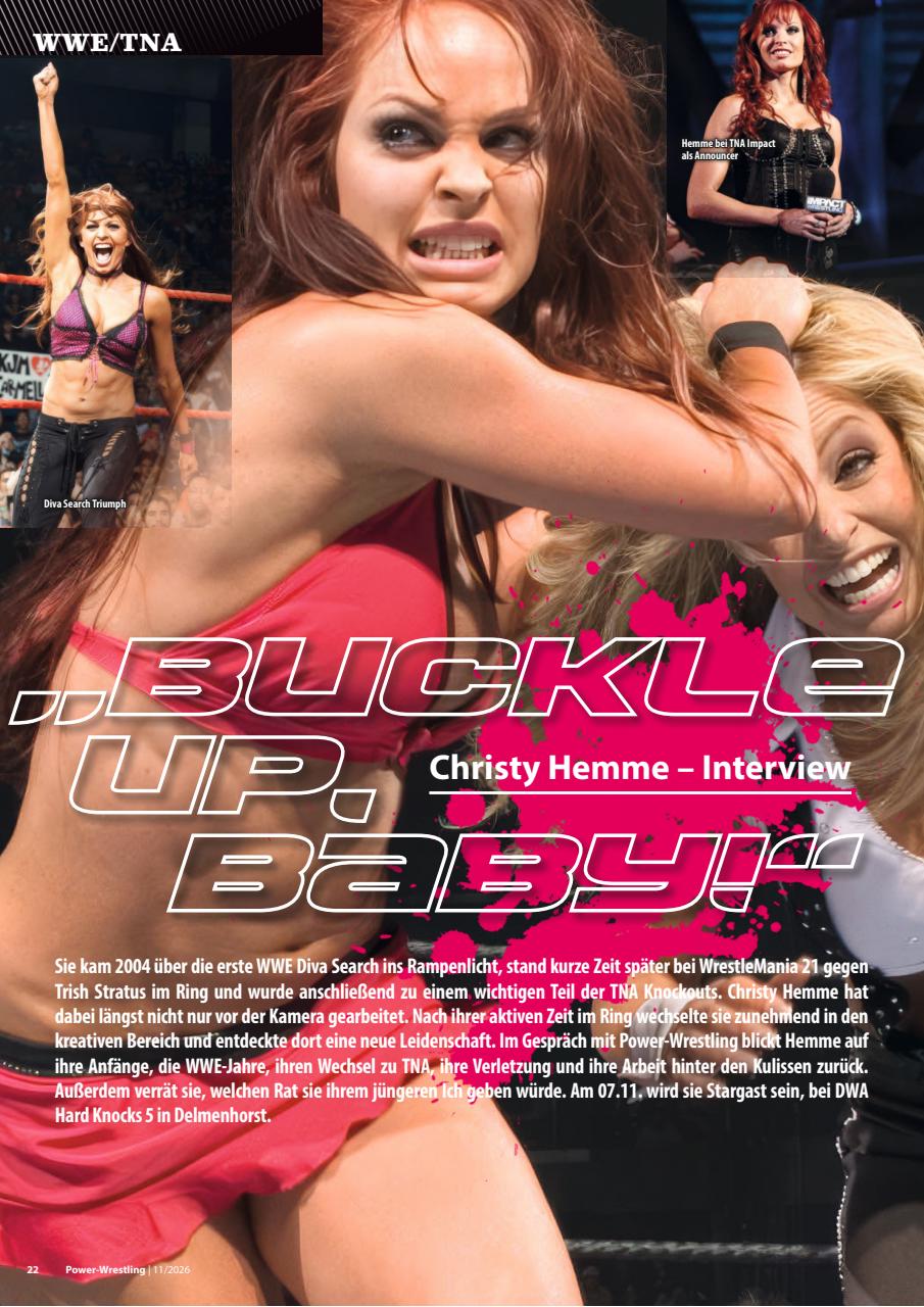 Power-Wrestling Preview Pages